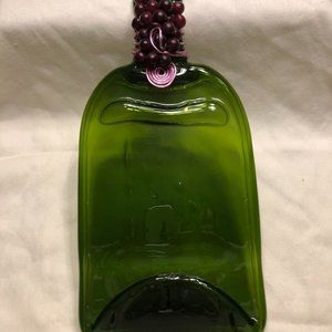 Wine bottle cheese board